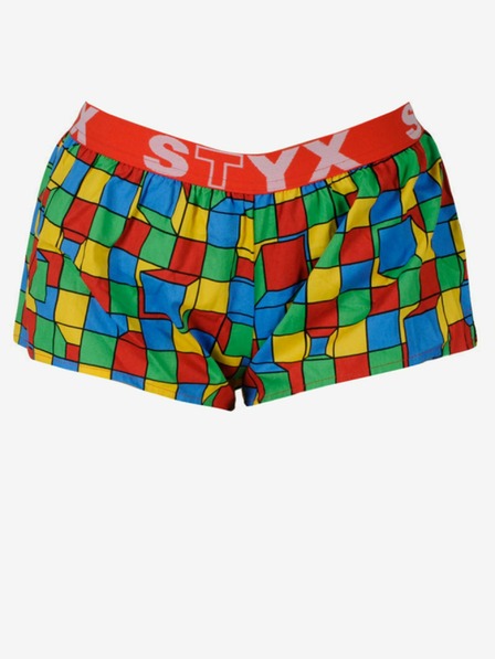 Styx Dámské trenky Styx art sportovní guma kostky