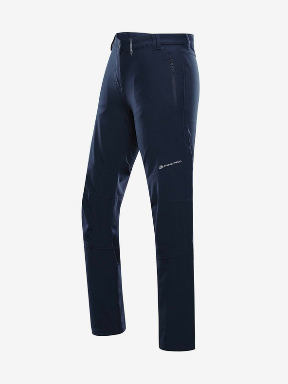 ALPINE PRO Dámské softshellové kalhoty ALPINE PRO MURIA 3 INS. modrá