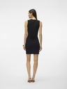 AWARE by VERO MODA Černé dámské pouzdrové šaty AWARE by VERO MODA Kalea
