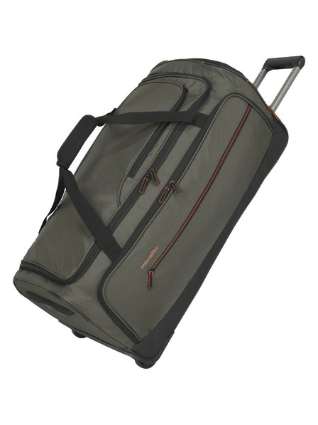 Travelite Cestovní taška Travelite Crosslite 5.0 Wheeled Duffle L Dark Olive
