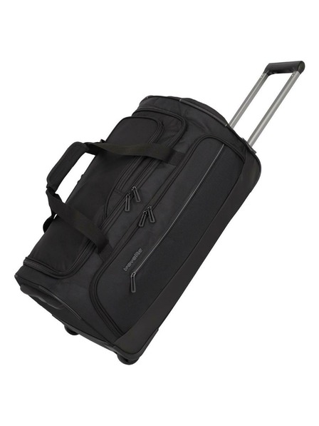 Travelite Cestovní taška Travelite Crosslite 5.0 Wheeled Duffle M Black