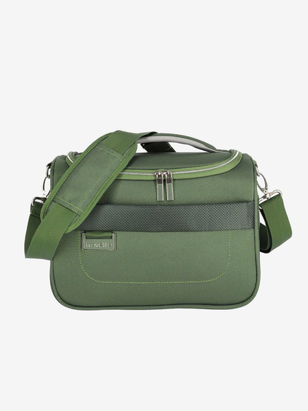 Travelite Zelená dámská kosmetická taška Travelite Miigo Beauty case Green