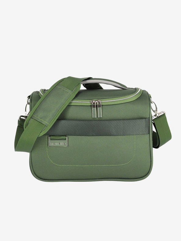 Travelite Zelená dámská kosmetická taška Travelite Miigo Beauty case Green