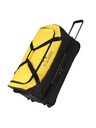 Travelite Cestovní taška Travelite Basics Wheeled Duffle exp. Black/yellow