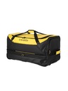 Travelite Cestovní taška Travelite Basics Wheeled Duffle exp. Black/yellow
