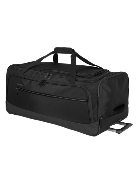 Travelite Cestovní taška Travelite Crosslite 5.0 Wheeled Duffle L Black