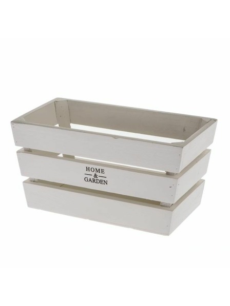 Casa de Engel Dřevěný box, bílý, 0/18
