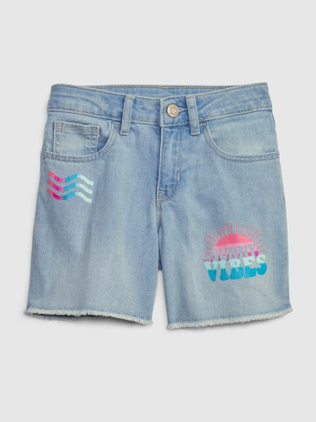 GAP Dětské džínové kraťasy vibes GAP