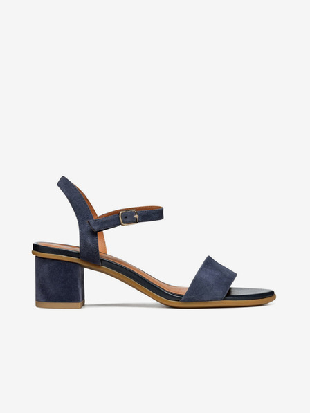 Geox Tmavě modré dámské sandály Geox Aurely 50
