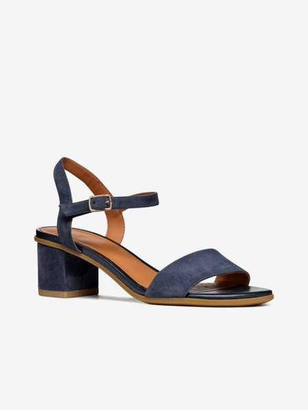 Geox Tmavě modré dámské sandály Geox Aurely 50