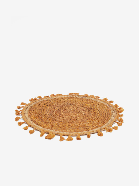 Kaemingk Béžové slaměné prostírání Kaemingk