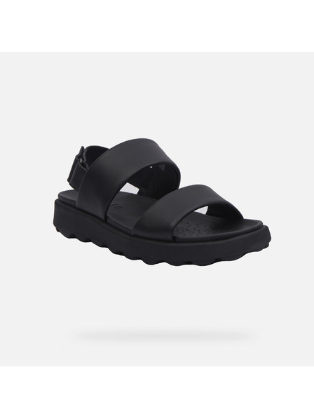 Geox Černé pánské sandály Geox Spherica Ec6