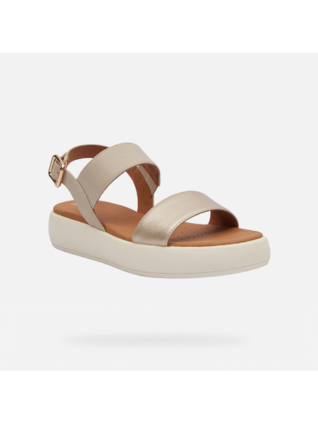 Geox Béžové dámské sandály Geox Camalei