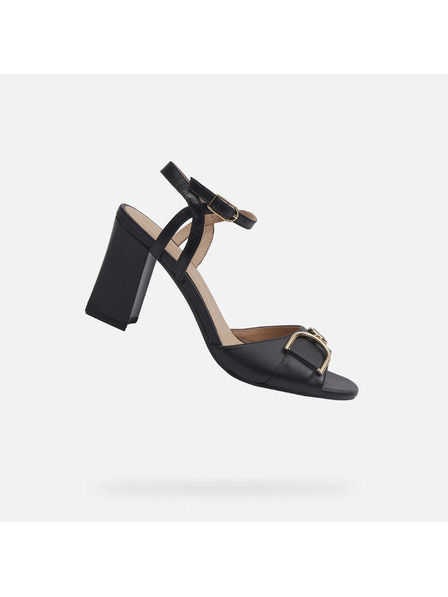 Geox Černé dámské sandály Geox New Eraklia 80