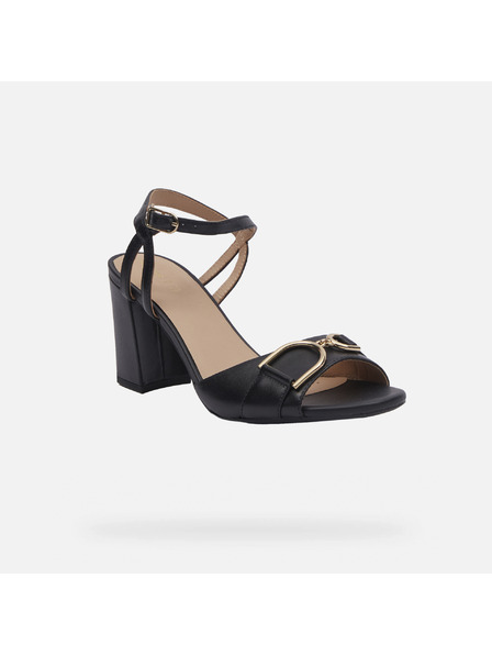 Geox Černé dámské sandály Geox New Eraklia 80