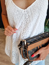 Edoti Dámský krajkový top v boho stylu SLR092 - bílý OTHER