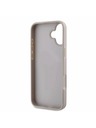 Guess PU 4G Stripe Zadní Kryt pro iPhone 16 Pink Obal na telefon