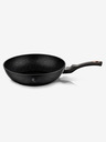 Berlingerhaus Pánev WOK s mramorovým povrchem 30 cm Black Rose Collection BERLINGERHAUS