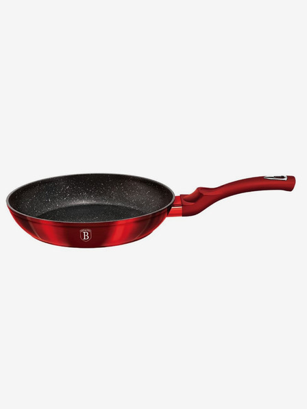Berlingerhaus Pánev s mramorovým povrchem 30 cm Burgundy Metallic Line BERLINGERHAUS