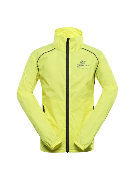ALPINE PRO Dětská ultralehká bunda s úpravou dwr ALPINE PRO SPINO 2 neon yellow