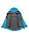 ALPINE PRO Dětská bunda s ptx membránou ALPINE PRO ZARRO caribbean sea