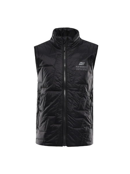 ALPINE PRO Dětská ultralehká vesta s impregnací ALPINE PRO BERFO black