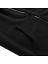 ALPINE PRO Dětská bavlněná mikina s kapucí ALPINE PRO LOKKO black