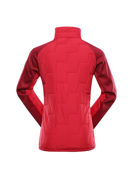 ALPINE PRO Dětská mikina s merino výplní ALPINE PRO JORWO raspberry