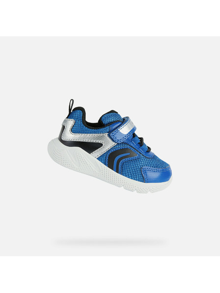 Geox Modré chlapecké tenisky Geox Sprintye