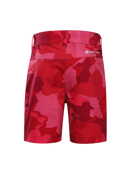 ALPINE PRO Dětské rychleschnoucí kraťasy ALPINE PRO ZAMBO 2 neon knockout pink varianta pa