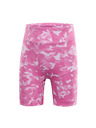 ALPINE PRO Dětské krátké rychleschnoucí legíny ALPINE PRO ELO neon pink varianta pb