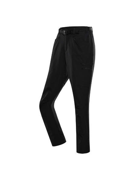 ALPINE PRO Pánské softshellové kalhoty s cool dry ALPINE PRO CORB black
