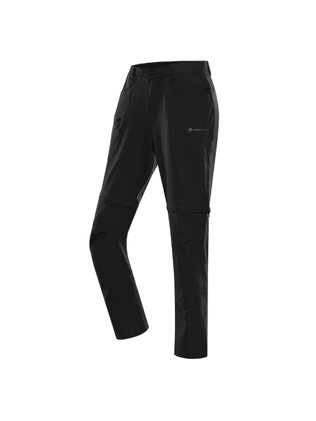 ALPINE PRO Pánské rychleschnoucí kalhoty s cool dry ALPINE PRO NESC 2 black