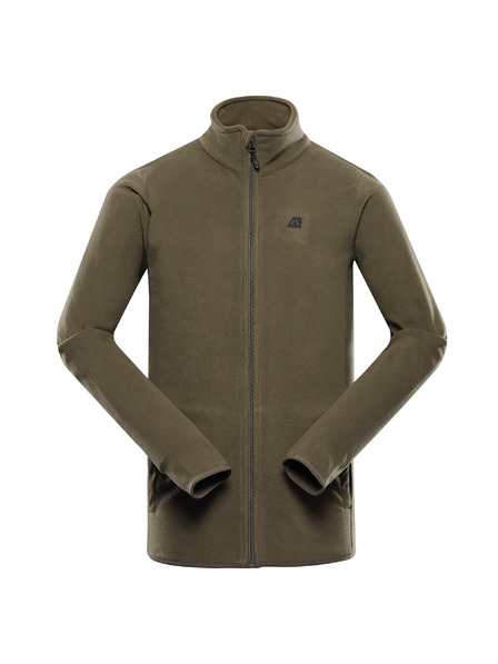 ALPINE PRO Pánská fleecová mikina ALPINE PRO SIUS 2 stone gray