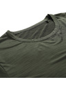 ALPINE PRO Pánské rychleschnoucí triko s cool dry ALPINE PRO BASIK rifle green