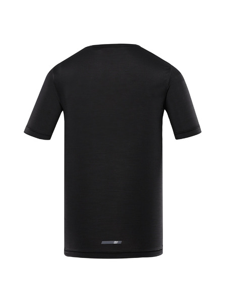 ALPINE PRO Pánské rychleschnoucí triko s cool dry ALPINE PRO BASIK black