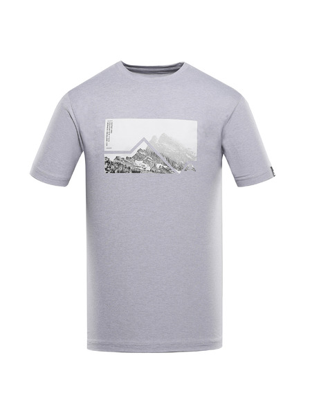 ALPINE PRO Pánské melírované triko z recyklovaného materiálu ALPINE PRO GORAF 2 high rise varianta pa