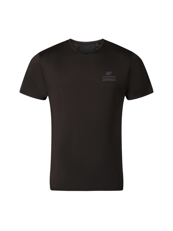 ALPINE PRO Pánské funkční triko s cool-dry ALPINE PRO BOND 2 black