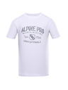 ALPINE PRO Pánské bavlněné triko ALPINE PRO SUMEK white varianta pa