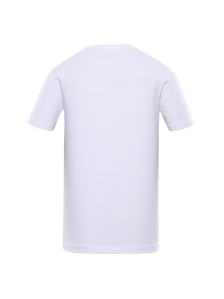 ALPINE PRO Pánské bavlněné triko ALPINE PRO SUMEK white varianta pa