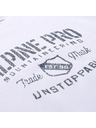 ALPINE PRO Pánské bavlněné triko ALPINE PRO SUMEK white varianta pa
