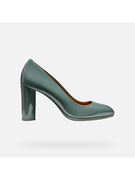 Geox Světle zelené dámské lodičky Geox Walk Pleasure 90