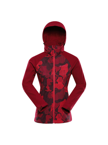 ALPINE PRO Dámská softshellová bunda s úpravou dwr ALPINE PRO HOORA anemone varianta pa