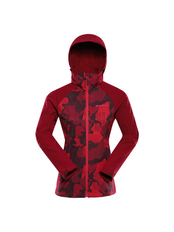 ALPINE PRO Dámská softshellová bunda s úpravou dwr ALPINE PRO HOORA anemone varianta pa