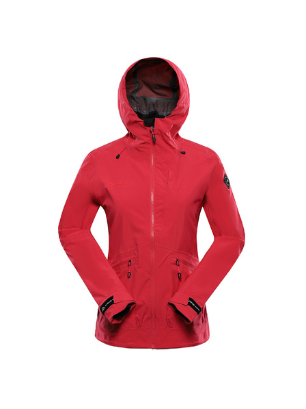 ALPINE PRO Dámská nepromokavá bunda s ptx membránou ALPINE PRO ZARRA raspberry