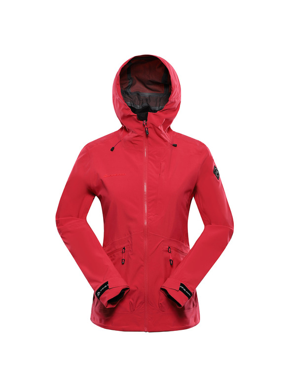 ALPINE PRO Dámská nepromokavá bunda s ptx membránou ALPINE PRO ZARRA raspberry