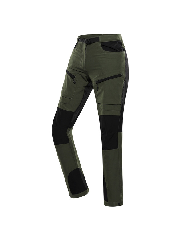 ALPINE PRO Dámské softshellové kalhoty ALPINE PRO AKANA 2 rifle green