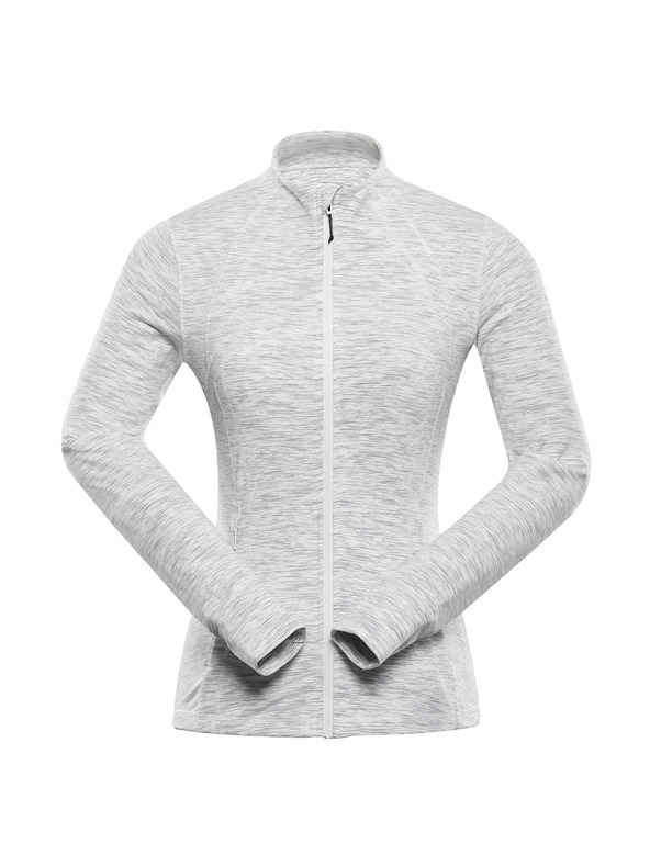 ALPINE PRO Dámská rychleschnoucí mikina ALPINE PRO GOLLA 2 white