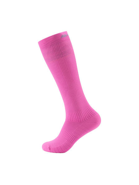 ALPINE PRO Ponožky s antibakteriální úpravou ALPINE PRO REDOVICO 2 neon pink