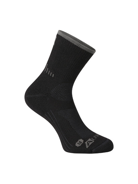 ALPINE PRO Antibakteriální ponožky ALPINE PRO KEROWE black
